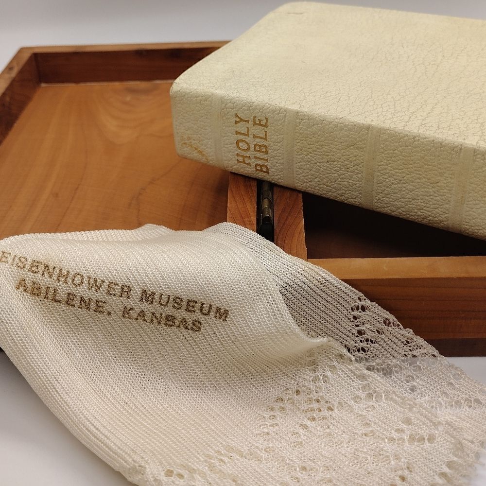 Vintage 50's Bible in Wooden Box